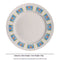Azul And Blanco Tulip Plate