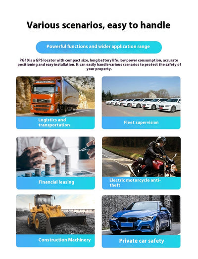 Localizador GPS por Satélite Beidou con Imán Fuerte - Dispositivo Antirrobo Vehicular - Image 7