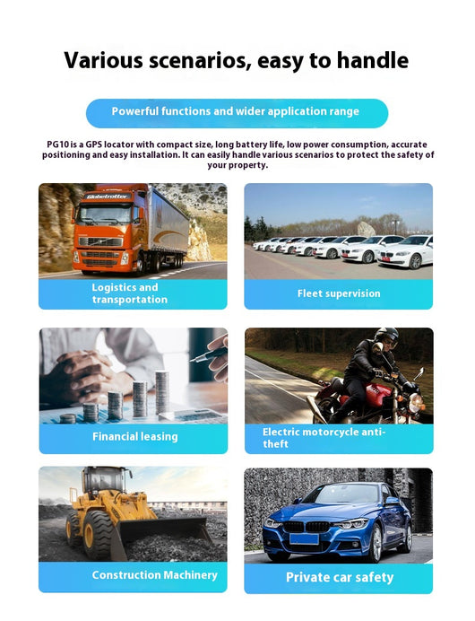 Localizador GPS por Satélite Beidou con Imán Fuerte - Dispositivo Antirrobo Vehicular - Image 7