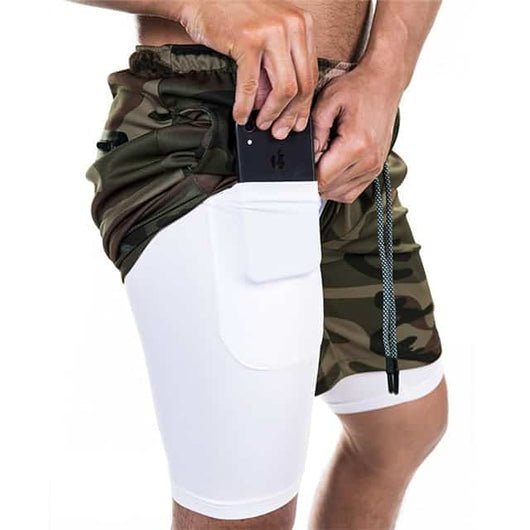 Pantalones Cortos de Compresión con Bolsillos - Image 20