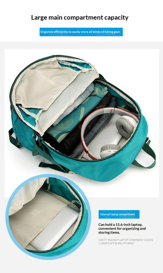 Mochila de Senderismo Impermeable para Hombre con Capacidad Deportiva - Image 15