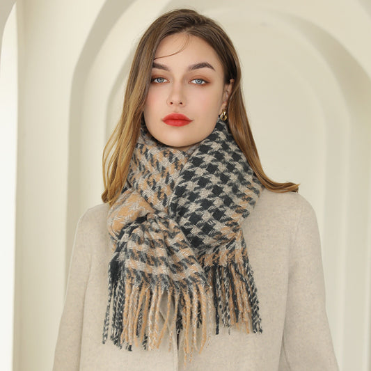Pashmina Gruesa de Cachemira - Bufanda Elegante y Cálida