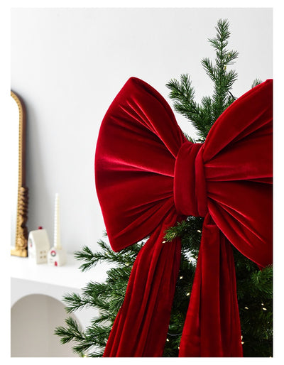 Moño Navideño de Terciopelo Tamaño Grande - Image 34