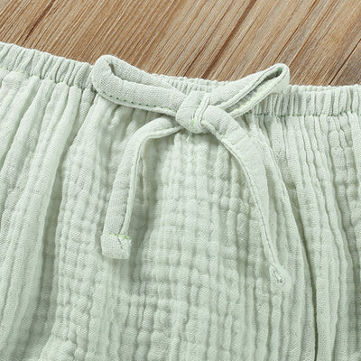 Conjunto de Top Sling y Shorts Ajustados en Colores Lisos - Image 10