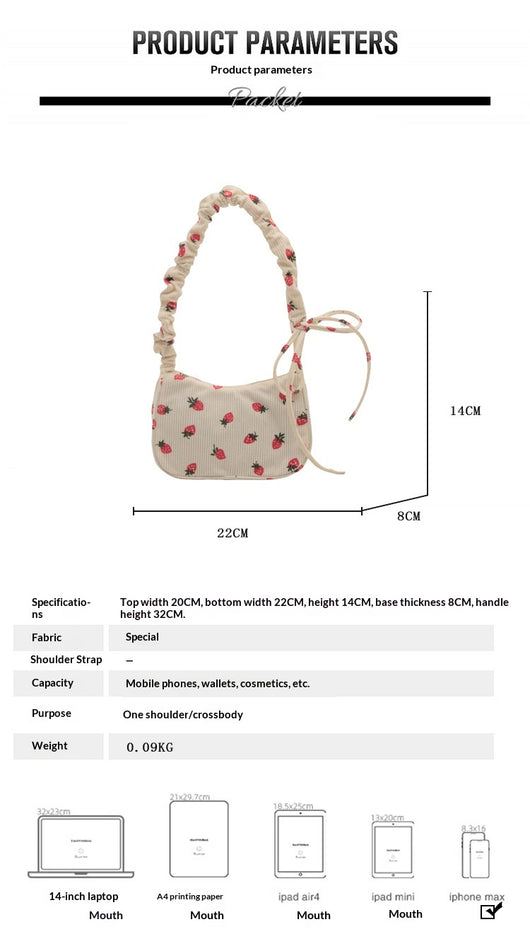 Bolsa Cuadrada de Pana Versátil para Commuter - Image 9