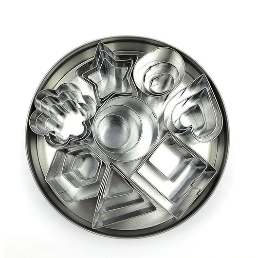 Juego de 24 Moldes para Galletas en Acero Inoxidable - Image 7
