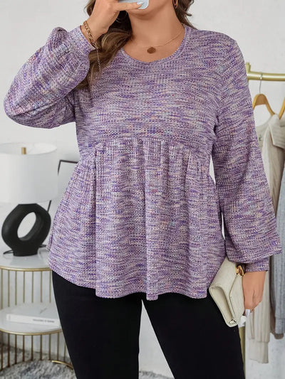 Blusa Tie-Dye con Volantes y Mangas Farol - Image 9