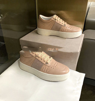 Zapatillas Deportivas Casual con Plataforma y Detalles de Perlas Blancas - Image 5