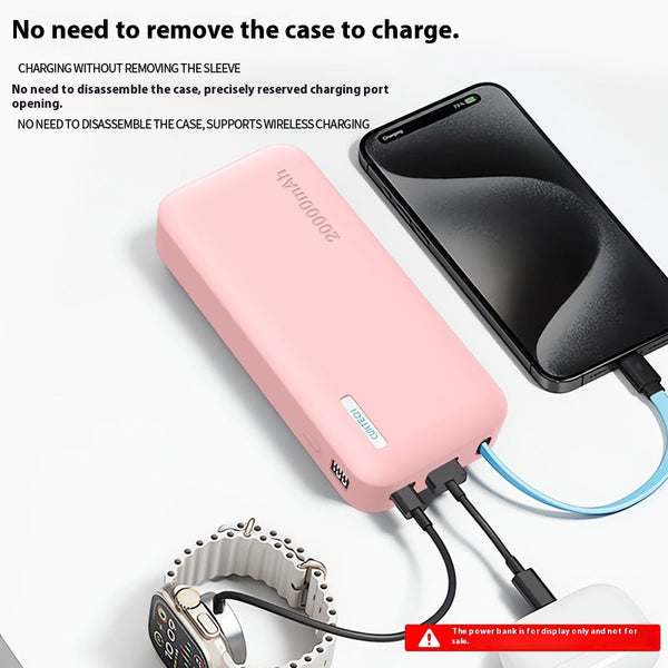 Funda Protectora de Silicona para Powerbanks de 20000mAh