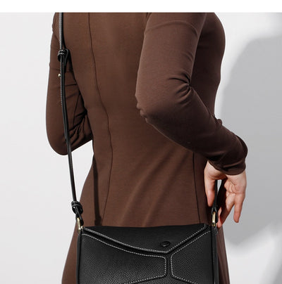 Bolso Crossbody de Cuero Genuino para Mujer - Piel de Vaca Premium - Image 13