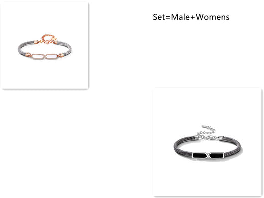 Pulseras Möbius de Plata Esterlina para Parejas - Diseño Exclusivo - Image 7