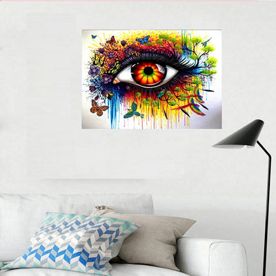 Cuadro Decorativo Fantasy Eye 70x50 cm - Arte Mural Moderno - Image 4