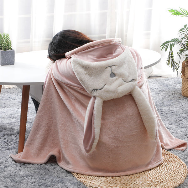 Almohada Cervical Multifuncional con Capucha - Cojín de Descanso en Forma de U