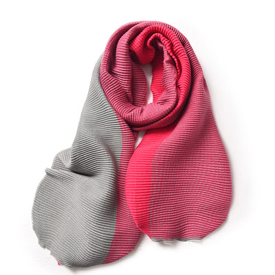 Bufanda Degradada Reversible de Imitación Cachemira - Elegancia y Versatilidad para Invierno - Image 11