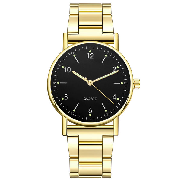 Reloj de Hombre Acero Inoxidable con Esfera Luminosa