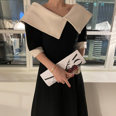 Vestido Largo Plisado Ajustado a la Cintura para Mujer - Image 8