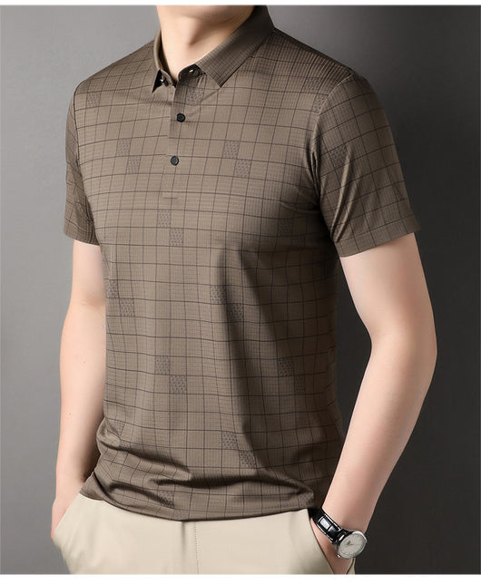Camiseta de Algodón Mercerizado con Tecnología Ice Silk para Papá - Image 12
