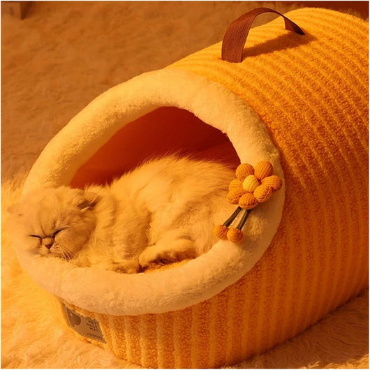 Cueva Cómoda para Gatos con Cojín Desmontable y Lavable - Image 13