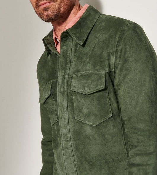 Chaqueta Noah de Gamuza para Hombre - Abrigo Elegante y Versátil - Image 10