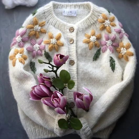 Cardigan Tejido Delgado para Niñas - Top Knit Versátil - Image 10