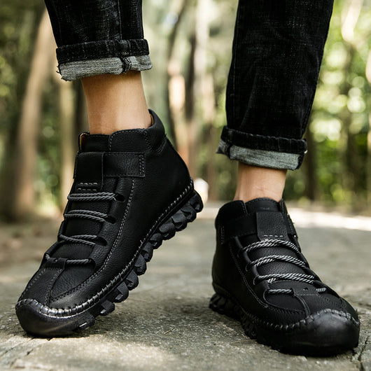 Botas de Cuero para Aventuras al Aire Libre - Image 9