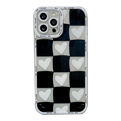 Funda Transparente para Teléfono Amor en Tablero de Ajedrez - Image 7