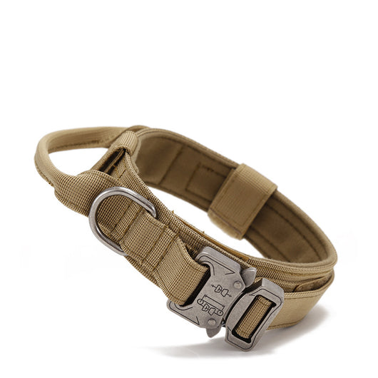 Collar Táctico Resistente de Nylon para Perros Medianos y Grandes Ajustable para Exterior - Image 2