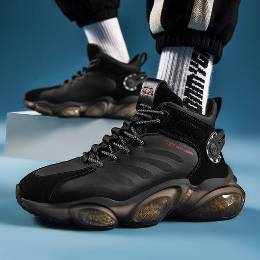 Zapatillas Altas de Aire Comprimido para Estudiantes - Comodidad Popcorn - Image 11