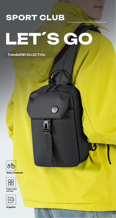 Mochila Casual de Gran Capacidad con Bolsa Pectoral - Diseño Moderno y Funcional - Image 22