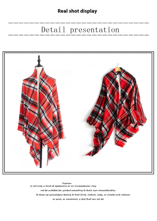 Pashmina Reversible Talla Grande - Chal Doble Cara Suave y Versátil - Image 50
