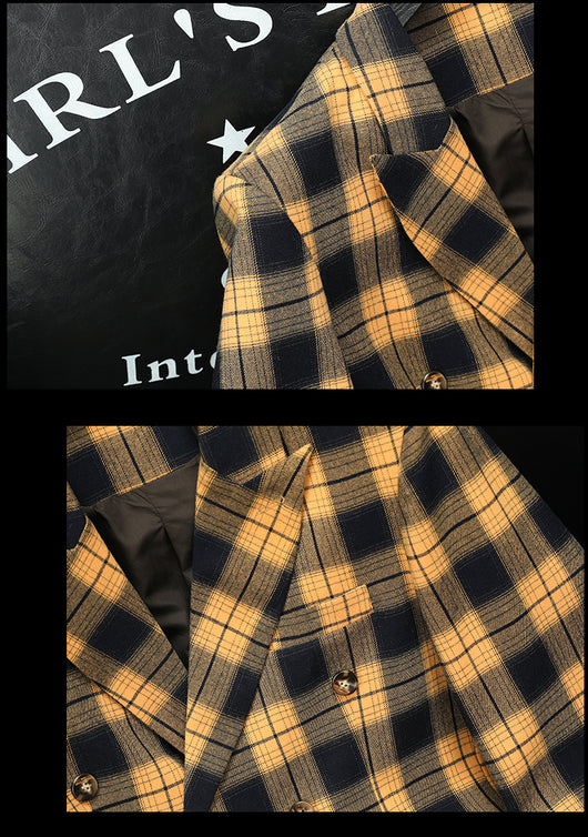 Blazer Slim Fit Cuadros para Hombre - Versátil para Negocios - Image 10
