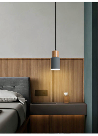 Lámpara de Techo Macarrón de Madera - Diseño Minimalista y Elegante - Image 13