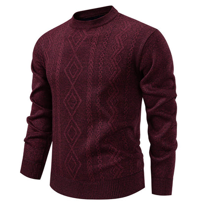 Suéter Tejido Cuello Redondo Cálido y Casual para Hombre - Image 20