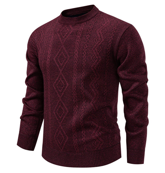 Suéter Tejido Cuello Redondo Cálido y Casual para Hombre - Image 20