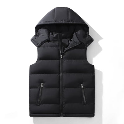 Chaleco Acolchado de Algodón para Hombre - Calidez Otoño e Invierno - Image 8