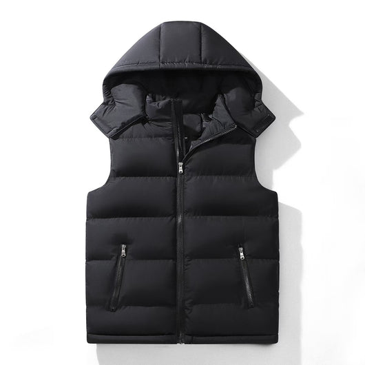 Chaleco Acolchado de Algodón para Hombre - Calidez Otoño e Invierno - Image 8