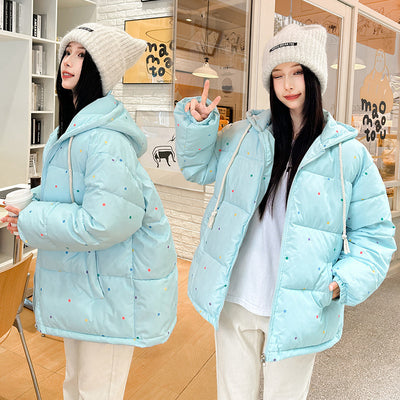 Abrigo Cálido de Algodón Grueso Estilo Japonés para Mujer - Image 14