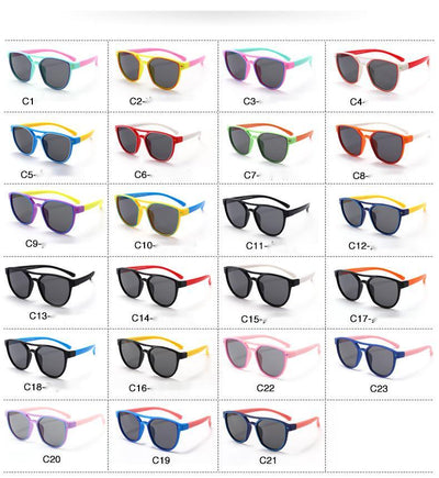 Gafas de Sol Infantiles de Silicona Flexible - Image 28