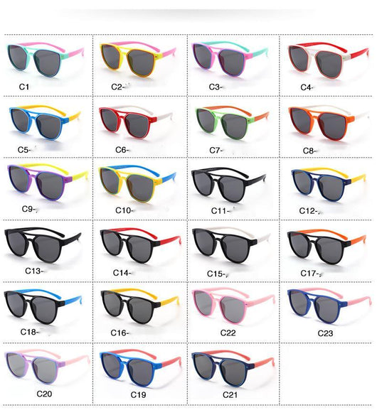 Gafas de Sol Infantiles de Silicona Flexible - Image 28