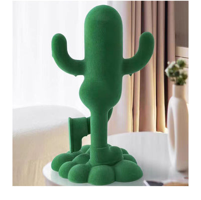 Adorno Decorativo Cactus Humanizado con Textura Suave - Image 9