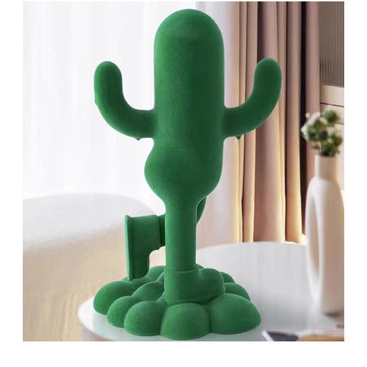 Adorno Decorativo Cactus Humanizado con Textura Suave - Image 9