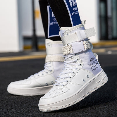 Zapatillas Altas Casuales para Parejas - Estilo Urbano Moderno - Image 4