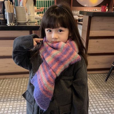 Bufanda Infantil Gruesa y Cálida para Otoño e Invierno - Image 28