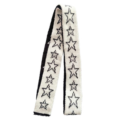Bufanda Tejida con Estrellas para Otoño e Invierno - Image 6