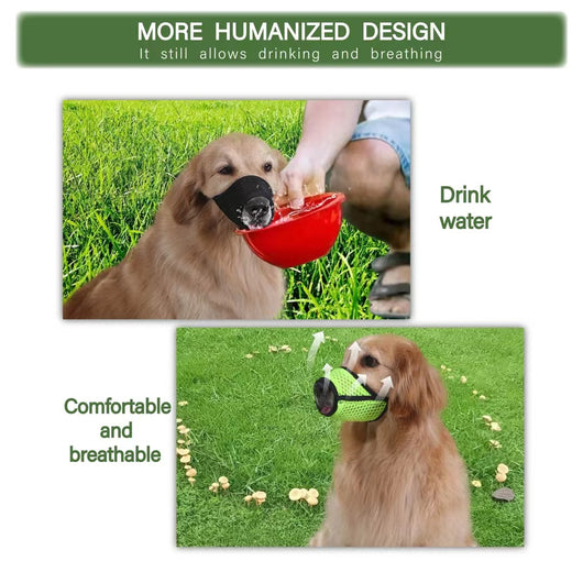 Bozal Respirador Ajustable para Perros Medianos - Control de Ladridos y Mordidas - Image 13