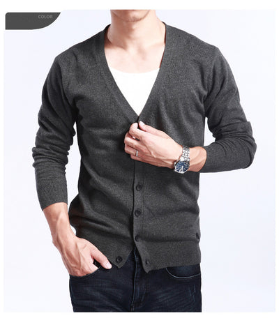 Cardigan de Cachemira para Hombre - Suéter Abrigo Premium - Image 13