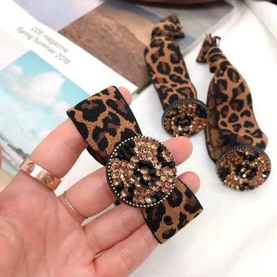 Cuerda para el Cabello Estampado Leopardo - Image 11