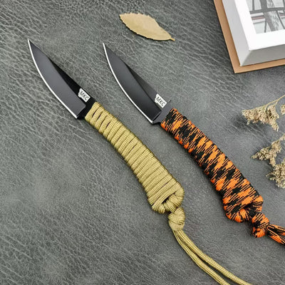 Cuchillo de Supervivencia y Defensa Personal de Alta Dureza para Cortar Cuerda - Image 15