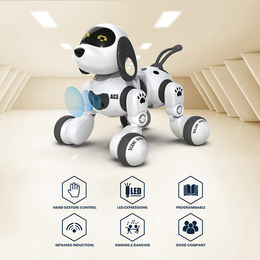 Perro Robot Inteligente con Control Remoto, Caminata Automática y Música - Image 5