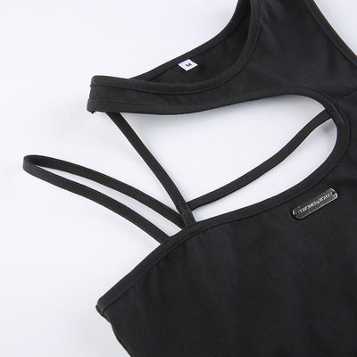 Crop Top Ajustado Cuello Redondo para Mujer - Image 19